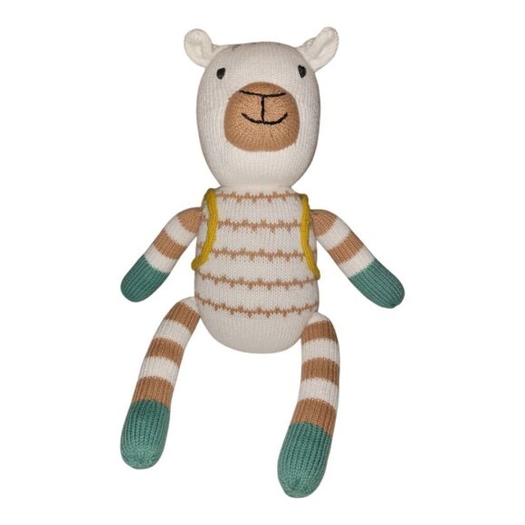 Pottery Barn Kids Finn Emma Traveling Alpaca Big Buddy stuffed animal toy - Picture 1 of 3